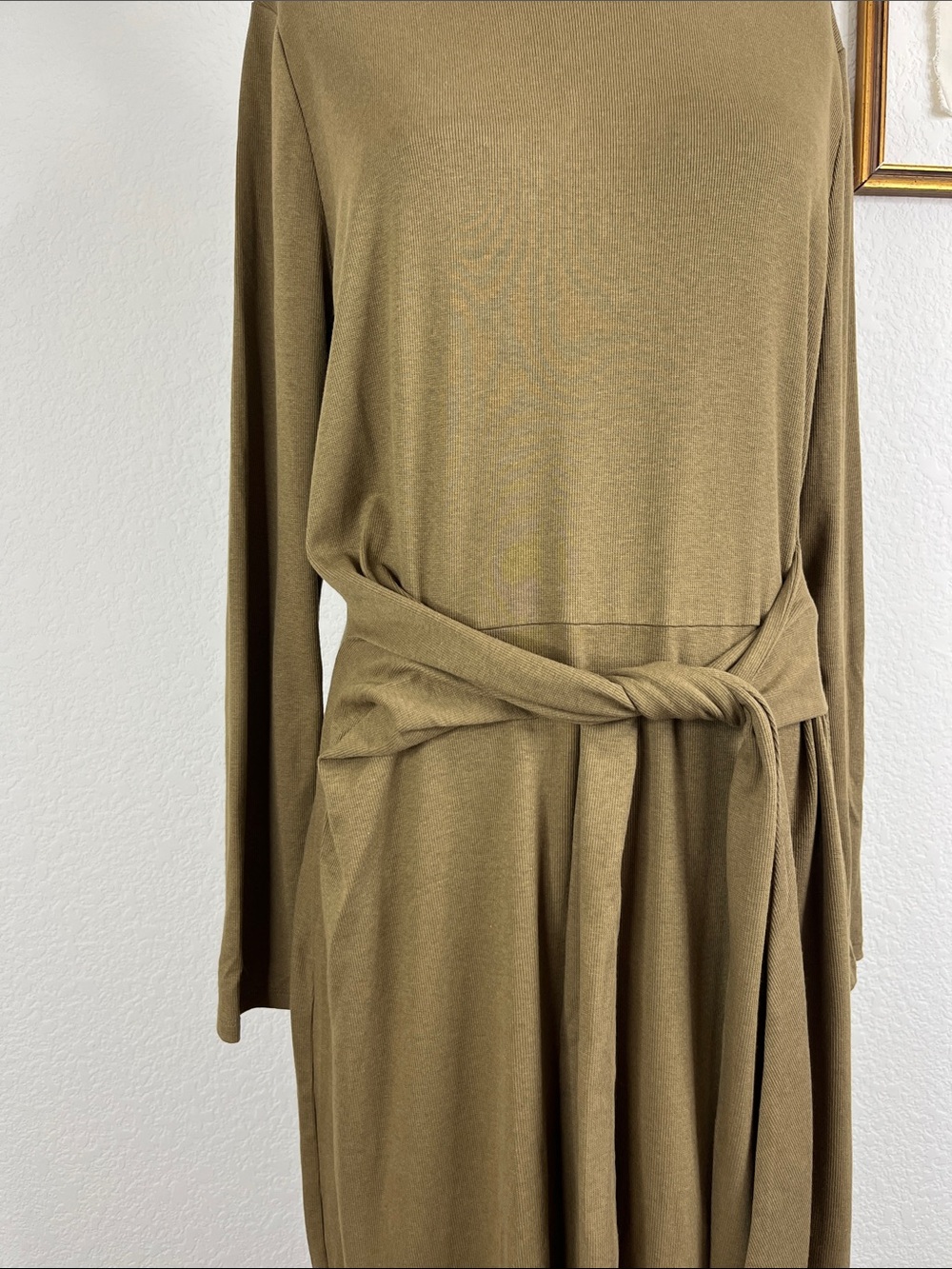 Lauren Ralph Lauren Women's Tie-Front Turtleneck Dress - Picture 3 of 11